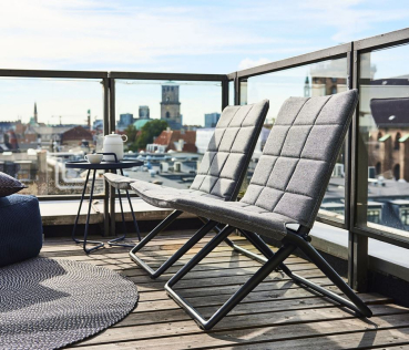 Preview: Cane-Line Traveller Lounge Stuhl, klappbar